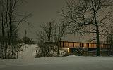 Train Bridge At Night_20659-69